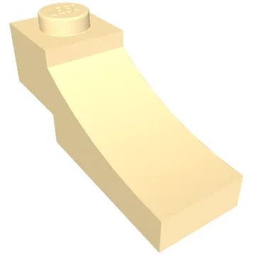 Brick Curved, 3 x 1 with 1/3 Inverted Cutout