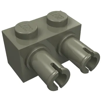 Brick Special 1 x 2 with 2 Pins, Round Pin Holes