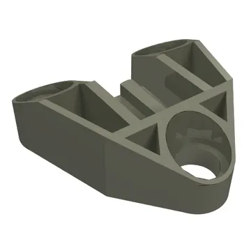 Technic Connector Block 3 x 3 Triangular with Axle, and Pin Hole