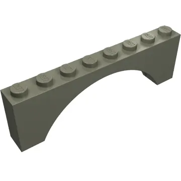 Brick Arch 1 x 8 x 2