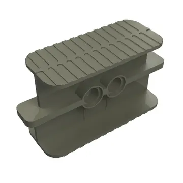 Rubber Band / Belt Holder 2 x 6 x 2 1/3