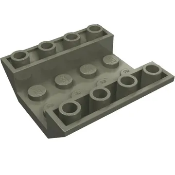 Brick Sloped Inverted 45° 4 x 4 Double with 4 x 2 Recessed