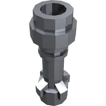 Weapon Lightsaber Hilt with Bottom Ring