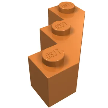 Brick Wedged 3 x 3 Facet
