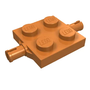Plate Special 2 x 2 with Wheel Holders