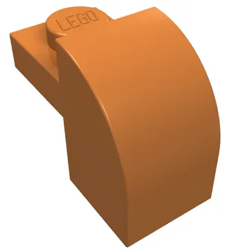 Brick Curved 1 x 2 x 1 1/3 with Curved Top