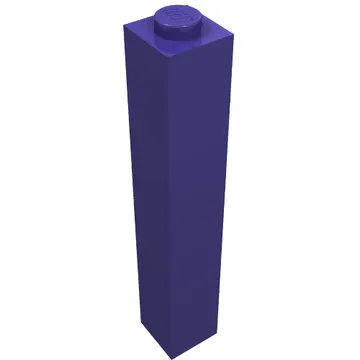 Brick 1 x 1 x 5 with Solid Stud