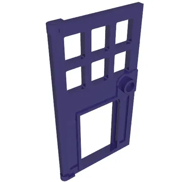 Door 1 x 4 x 6 with Pet Door
