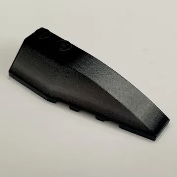 Brick Wedged, Curved 6 x 2 Right with Silver Windscreen Print
