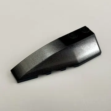 Brick Wedged, Curved 6 x 2 Left with Silver Windscreen Print