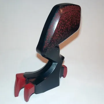 Creature Body Part, Dragon Leg, Left with Dark Red Claws and Hip Print