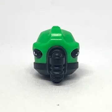 Minifig Head Special, Alien with Breathing Apparatus, Bright Green Skin Pattern