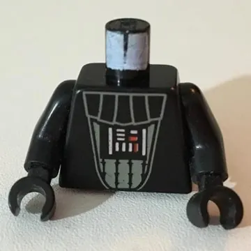 Torso Darth Vader (Basic) Print, Black Arms and Hands