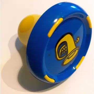 Music Builder Sound Plug with Yellow Base and Yellow Tuba Print