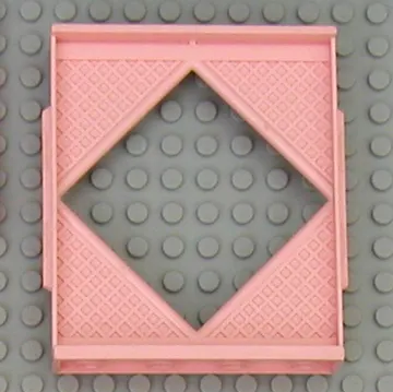 Scala, Building, Wall, Diamond Shaped Window 8 x 2 x 8