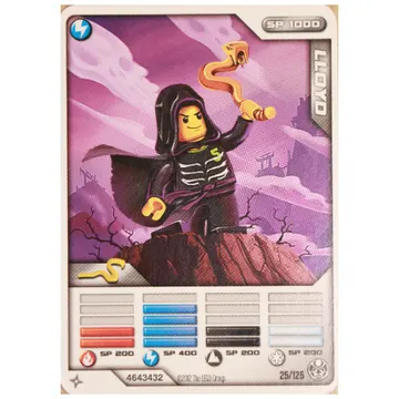 Trading Card, Ninjago Deck #2: 25 - Lloyd - International Version
