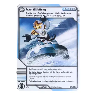 Trading Card, Ninjago Deck #2: 109 - Ice Gliding - International Version