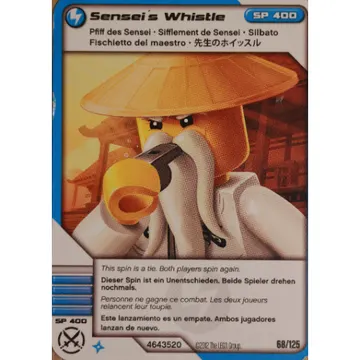 Trading Card, Ninjago Deck #2: 68 - Sensei's Whistle - International Version