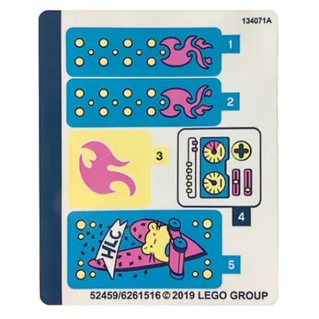 Sticker Sheet for Set 41383-1