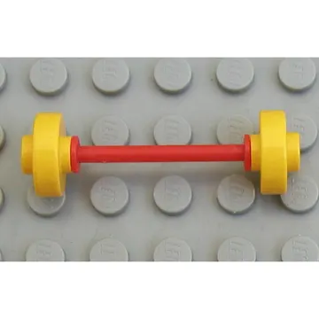 Belville / Fabuland Wheels with Red Axle