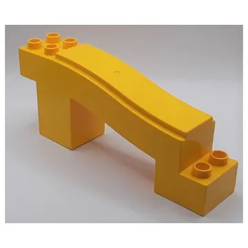 Duplo Road Section, Incline with 4 studs at Top