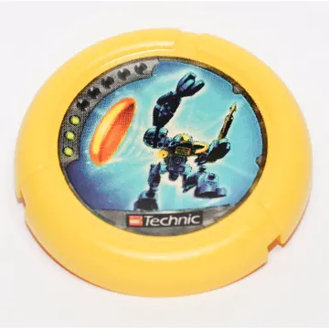 Large Figure Throwing Disk, Scuba / Sub, 3 Pips, Scuba Throwing Disk Print