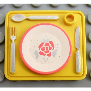 Scala, Equipment Tray with Eating Utensils