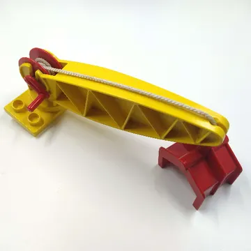 Duplo Turntable Base, 2 x 4 Plate with Crane Arm with Handle, Winch, & Claw