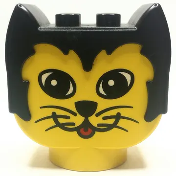 Duplo Animal Head Cat, Oblong Eyes