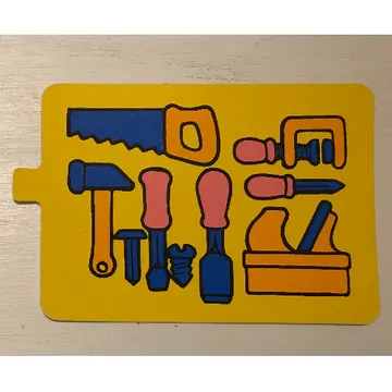 Duplo Slide with Tools Print
