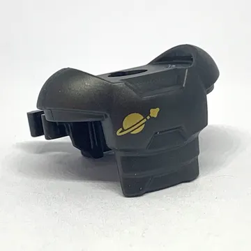 Minifig Neckwear Armor Space with Shoulder Protection and 2 Clips with Classic Space Logo Print