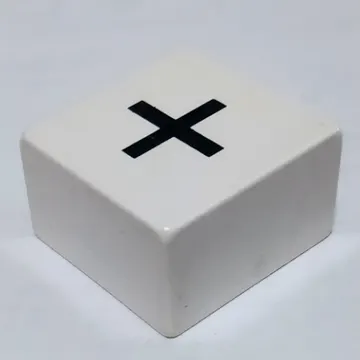 Duplo Tile 2 x 2 x 1 with Addition Sign '+' Print