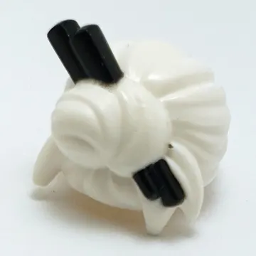 Hair Bun with Black Chopsticks