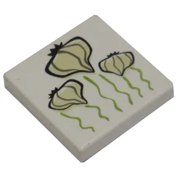 Tile 2 x 2 with Garlic Print