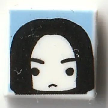 Tile 1 x 1 with Severus Snape print
