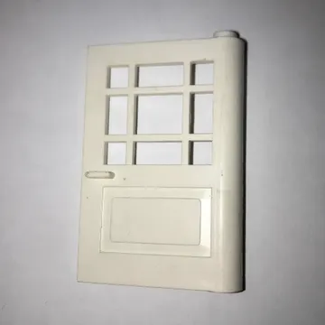 Minitalia Door 1 x 4 x 5 with 9 Panes