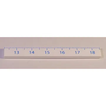Tile 1 x 8 with Ruler CM 13 - 18 Pattern