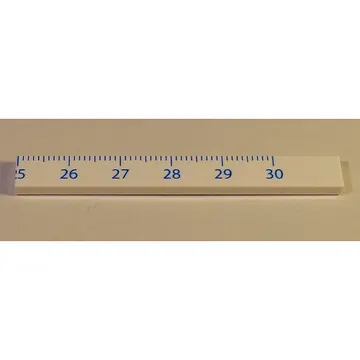 Tile 1 x 8 with Ruler CM 25 - 30 Pattern