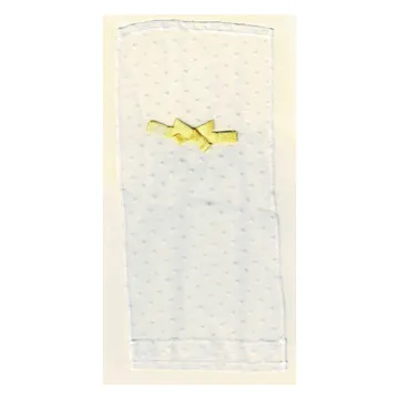 Scala, Curtain, White Dots, Yellow Bow