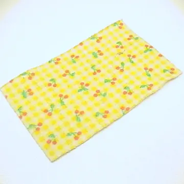 Belville, Rug / Mat 7 x 12, Checks and Cherries Print