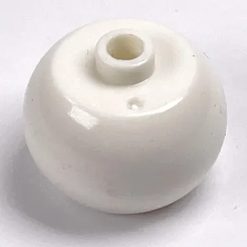 Pen Bead, Round Orb with 'BLAST OFF' Print