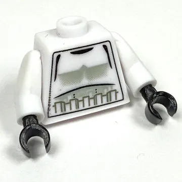 Pen Bead, Minifigure Torso with Armor, Stormtrooper Print
