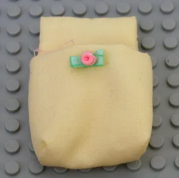 Belville, Sleeping Bag / Baby Pouch with Green and Pink Floral Bow