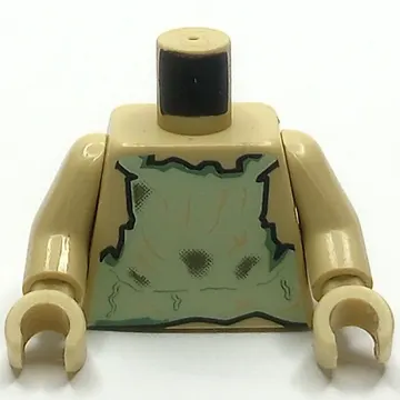 Torso Tatty Tunic Print (Dobby), Tan Arms and Hands