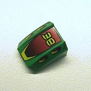 Brick Curved 2 x 2 with Lip, No Studs with '38' Print