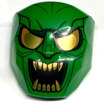 Large Figure Face 4 x 5 x 1 2/3 with Green Goblin Face print