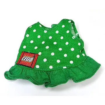 Duplo Dress with White Dots print