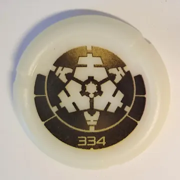 Large Figure Throwing Disc, Kanoka, Po-Metru 334 Print