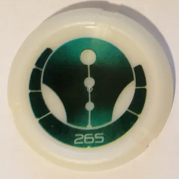 Large Figure Throwing Disc, Kanoka, Ga-Metru 265 Print