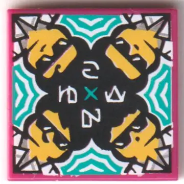Tile 2 x 2 with Matching Outfits print (43113-1)